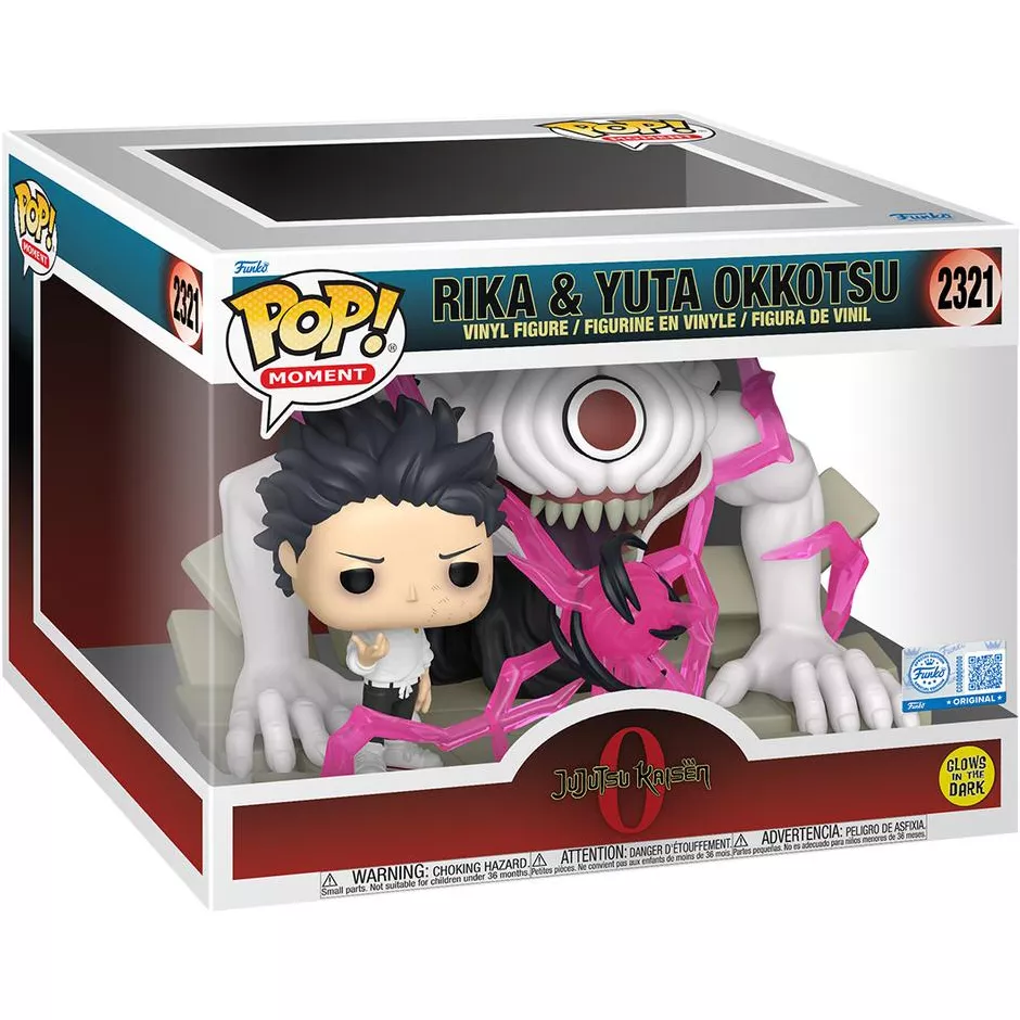 Funko Pop! Rika & Yuta Okkotsu #2321 Glows in the Dark
